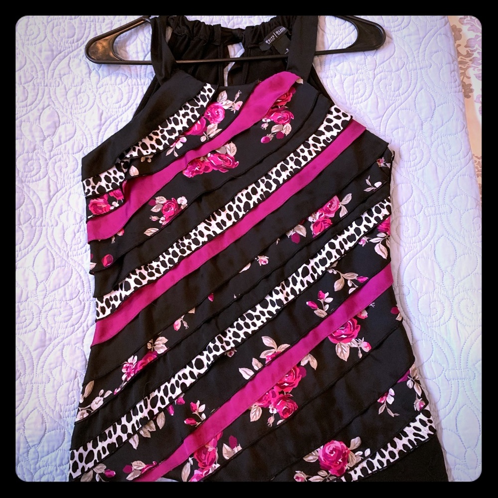 WHBM sleeveless dress top